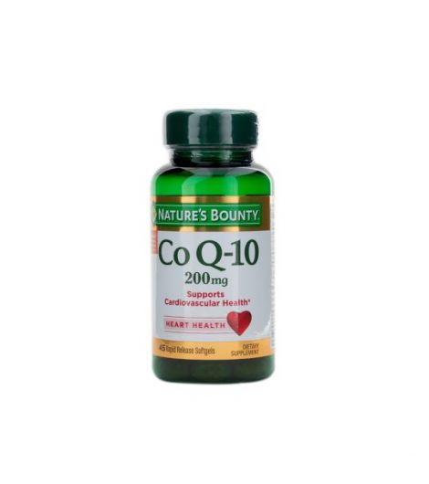 Nature's Bounty Co Q-10 200mg 45 Softgels