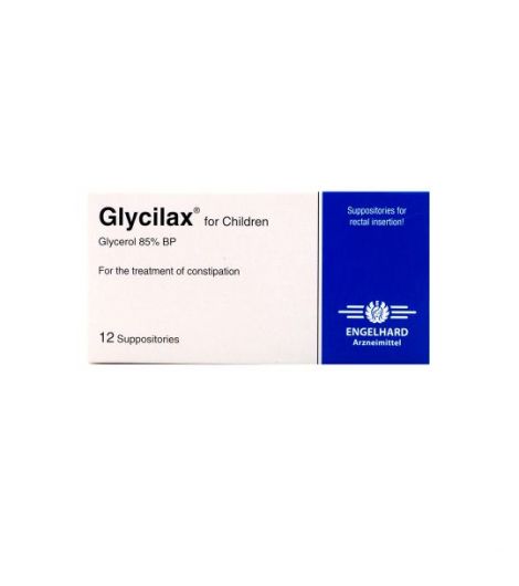 Glycilax Child Suppositor 12's