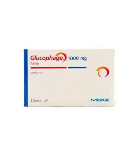 Glucophage Tablet 1000 Mg 30s