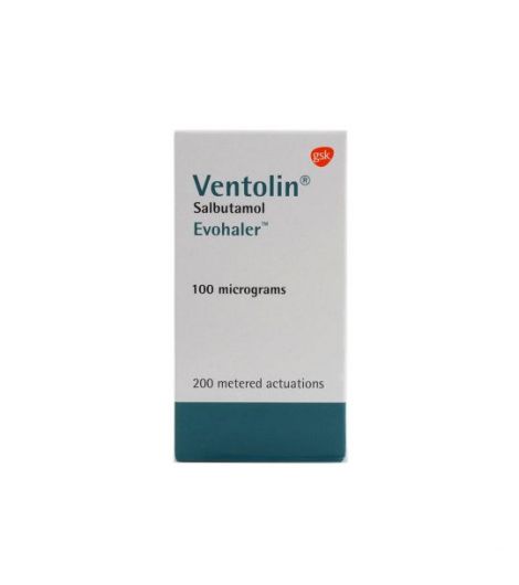 Ventolin Evohaler 100Mcg 200Dose