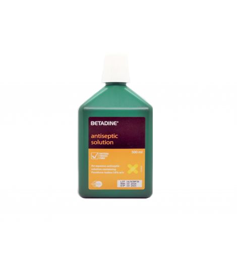 Betadine Antiseptic Solution 500ml