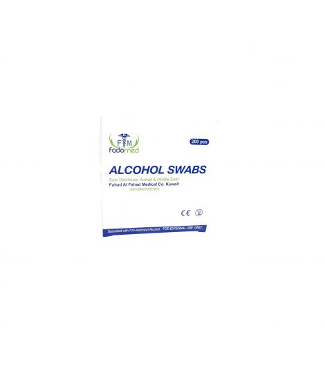 FadMed Alcohol Swabs 200's