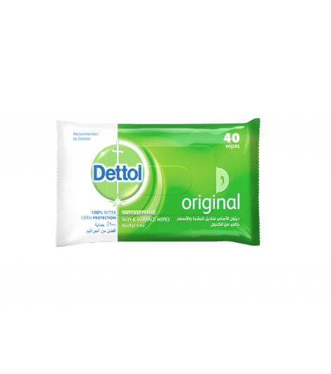 Dettol Anti Bacterial 40 Wipes