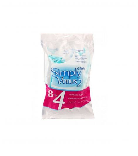 Gillette Simply Venus 2 8+4Free