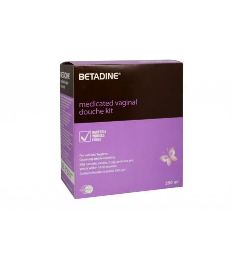 Betadine Vaginal Douch Kit 250ml