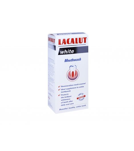 Lacalut White Mouthwash 300mL