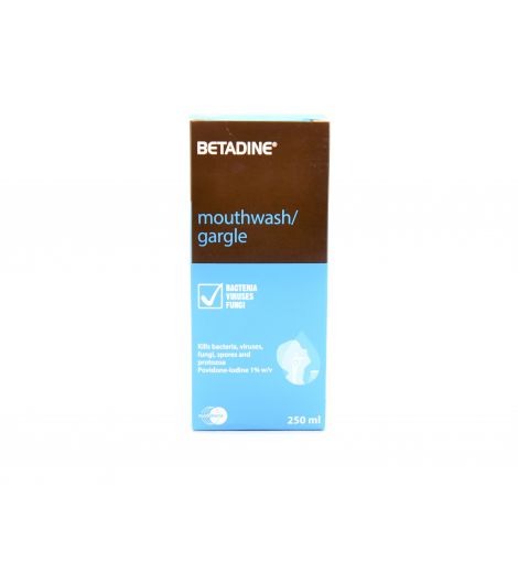 Betadine Gargle & Mouthwash 250ml
