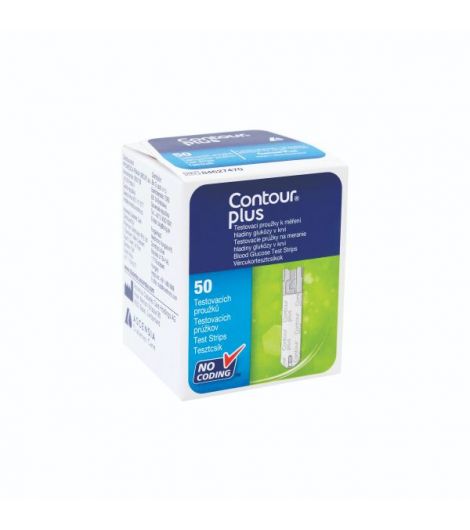 Contour Plus Glucose 50 Test Strips