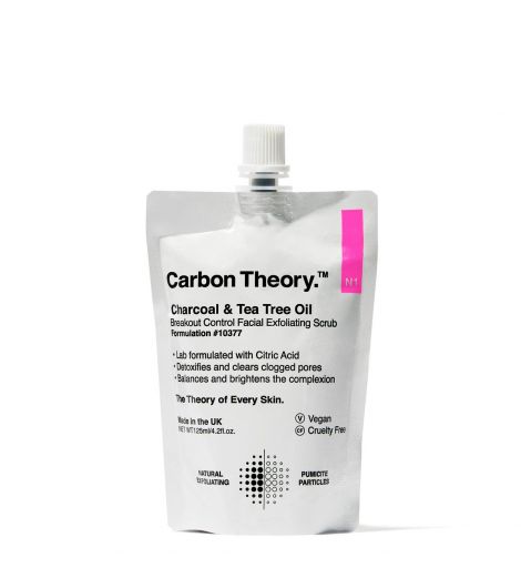 Carbon Theory Tea Tree Oil Scrub 125ml