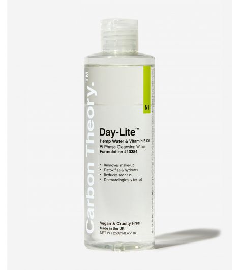 Carbon Theory Day Lite Hemp & Vit E Oil Cleansing Water 250ml