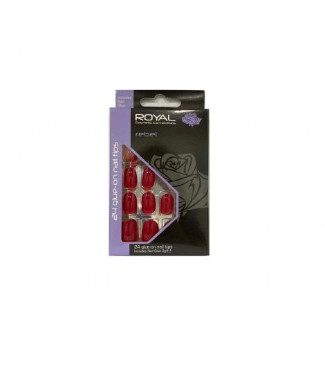 Royal Fake Nails Rebel