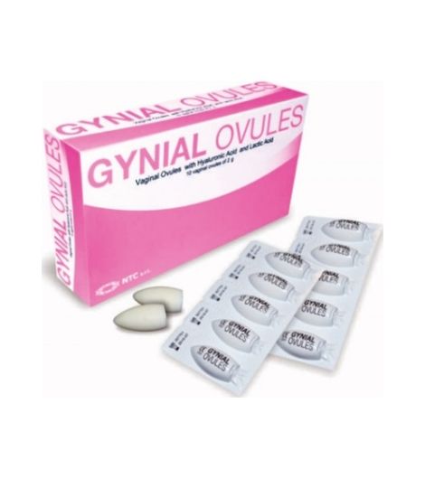 Gynial Vaginal Ovules 10'S