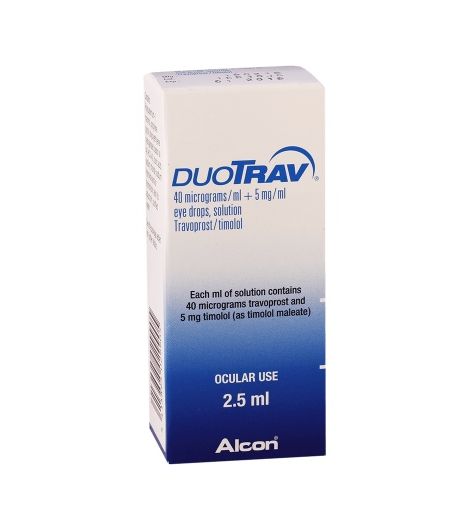 Duotrav Eye Drops 2.5Ml
