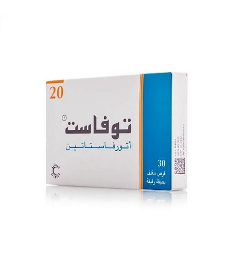 Tovast 20Mg Tablets 30'S