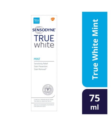 Sensodyne True Whitening Mint Toothpaste 75Ml