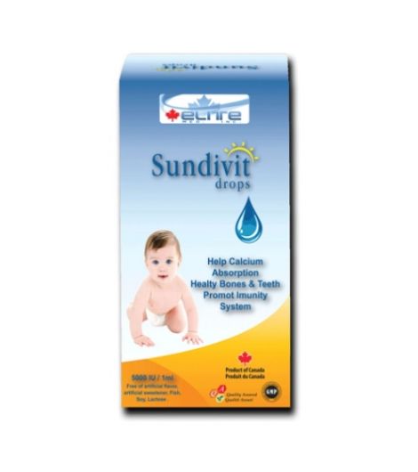 Sundivit Drops D3 5000 Iu 1Ml