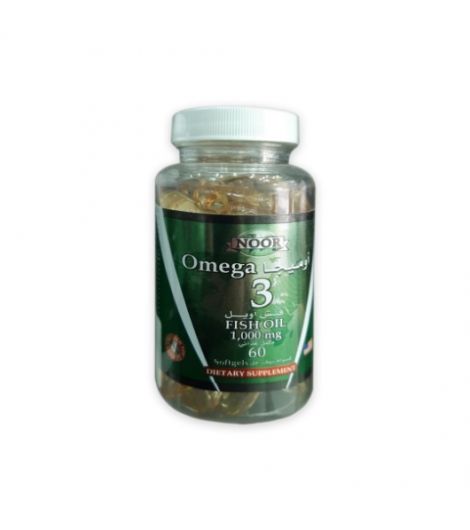 Noor Omega3 Fish Oil 1000Mg 60'S