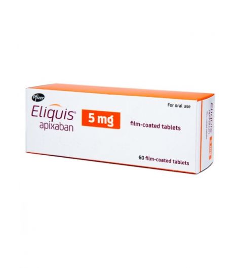 Eliquis 5Mg Film Coated 60 Tabs