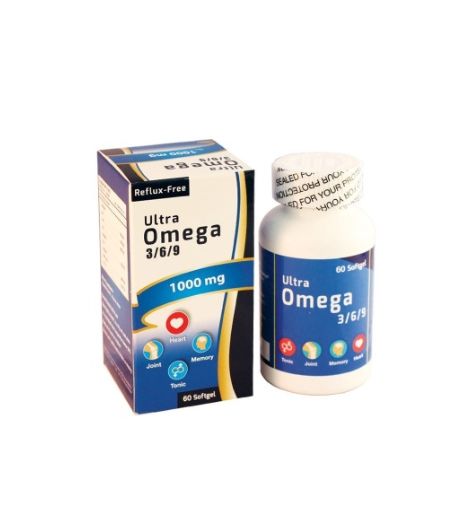 Ultra Omega 3,6,9 1000Mg 60Sof