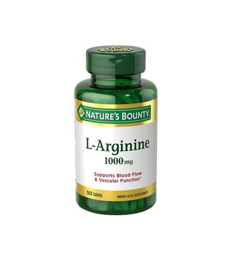 Nature's Bounty L-Arginine 1000 Mg 50 Tabs