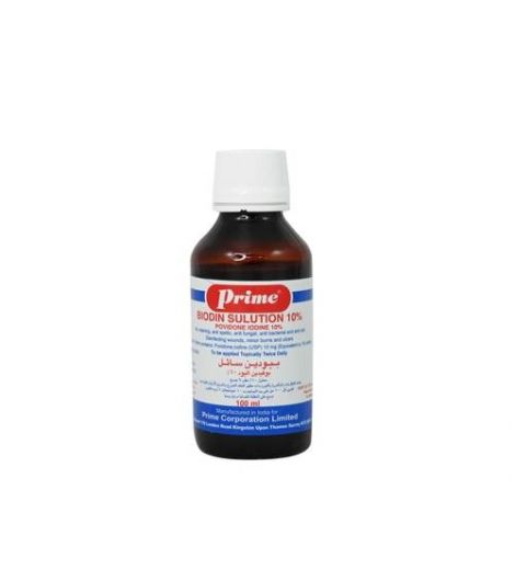 Prime Biodin Solution 10% 100Ml
