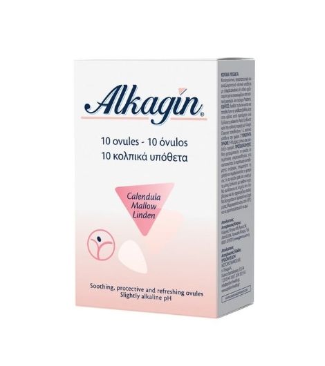 Alkagin Vaginal Ovules 10'S