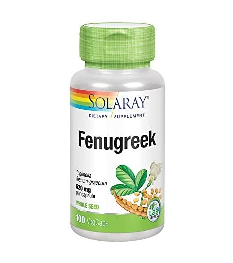 Solaray Fenugreek 1240Mg 100 Caps