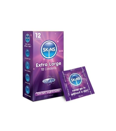 Skins Condoms Extra Large 12'S