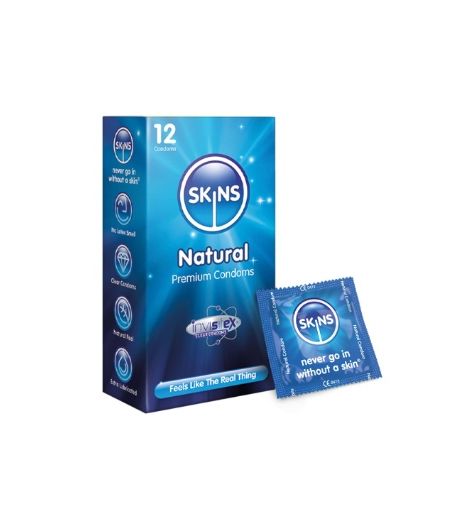 Skins Condoms Natural 12'S