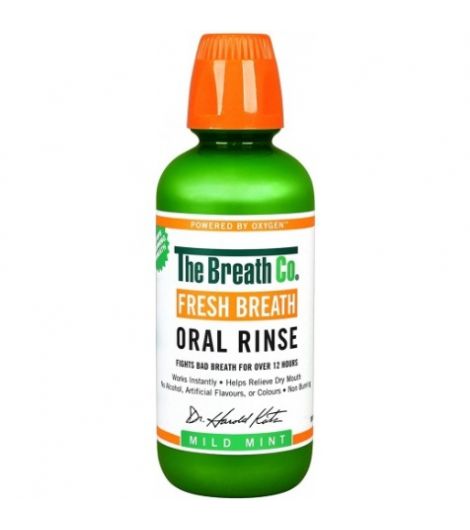 The Breath Co. Fresh Breath Mild Mint Mouth Wash 500Ml