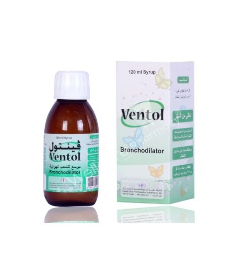 Ventol Syrup 120Ml