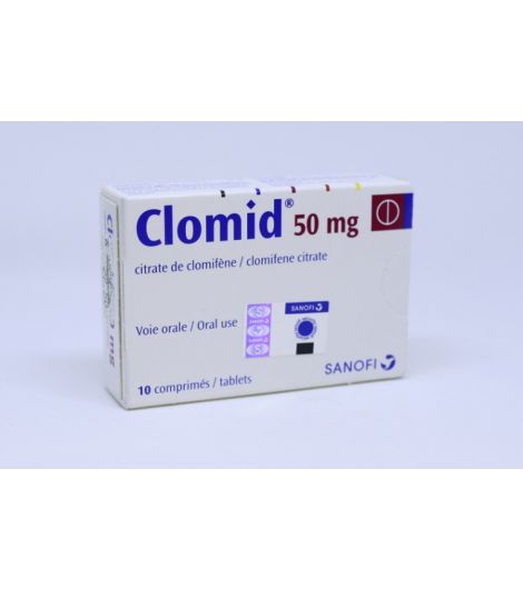 Clomid 50Mg Tabs 10's