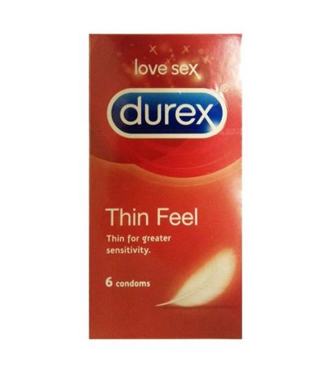 Durex Thin feel Condoms 6's