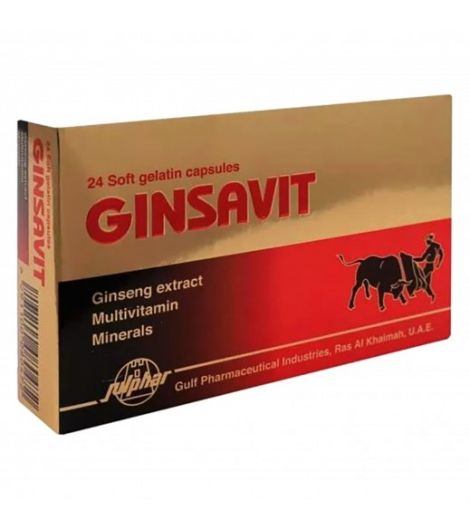 Ginsavit Capsules 24 Cap