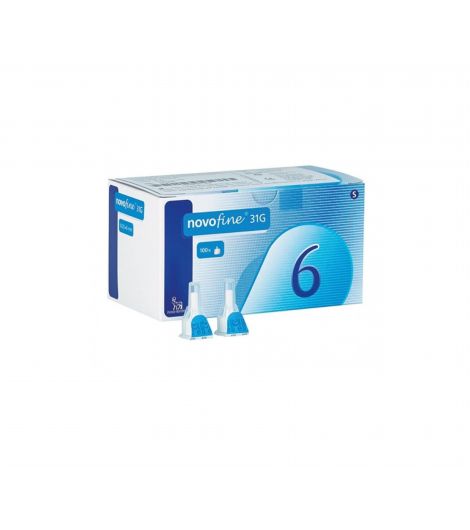 Novofine Needles 31G, 0.25X6mm 100'S