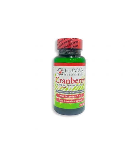 Human Essentials Cranbry 4200Mg 100'S