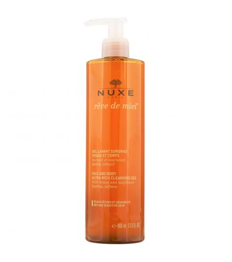 Nuxe Reve De Miel Face & Body Cleansing Gel 400ml
