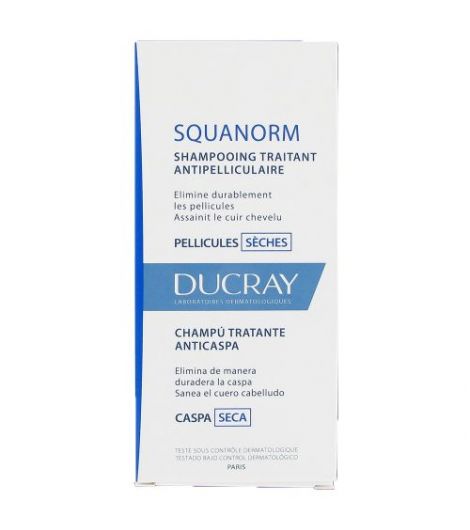 Ducray Squanorm Anti-Dandruff Treatment Shampoo - Dry Dandruff 200 ml