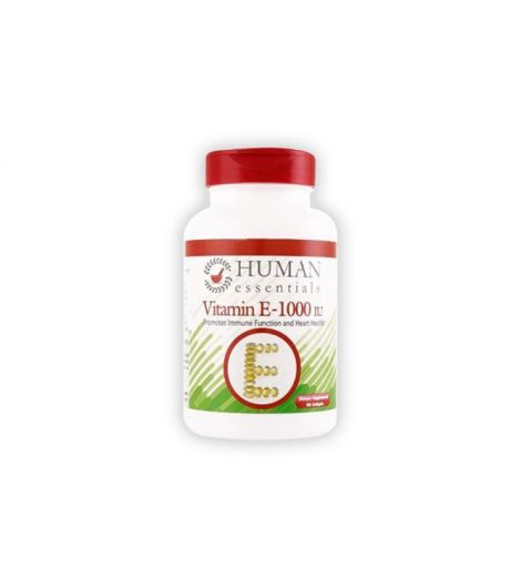 Human Essentials Vitamin E 1000IU 90Sof