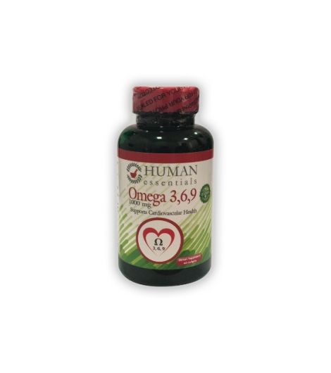 Human Essentials Omega 3,6,9 1000mg 60's