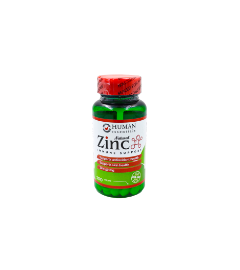 Human Essentials Zinc 50mg 100 Tabs