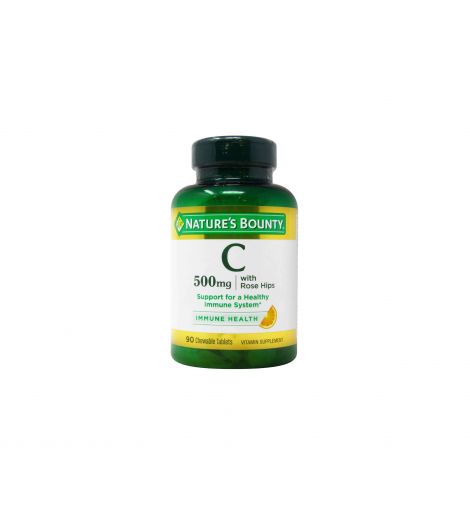 Nature's Bounty VitC 500Mg ChewTabs90's
