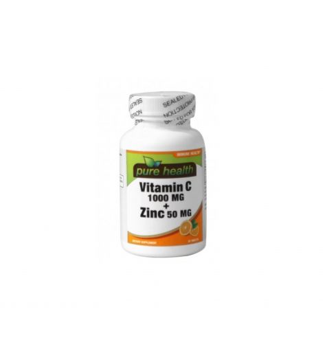 Pure Health VitC1000mg+Zing50m30