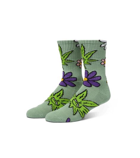 HUF GREEN BUDDY ALLERGIES SOCK