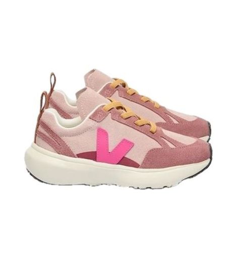 VEJA SMALL CANARY LIGHT GRADE SCHOOL SHOES