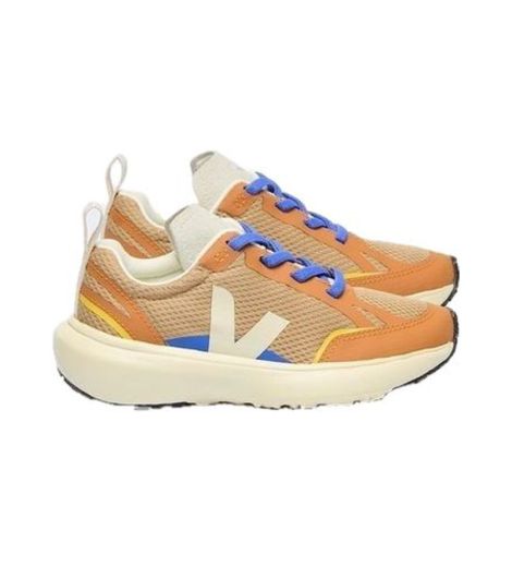 VEJA SMALL CANARY LIGHT GRADE SCHOOL SHOES