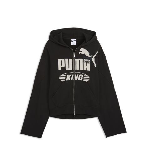 PUMA KING MEN'S ZIP-UP HOODIE