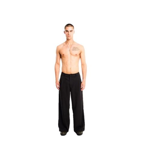ANOTHER COTTON LAB MEN'S PLEATED LOOSE FIT PANTS