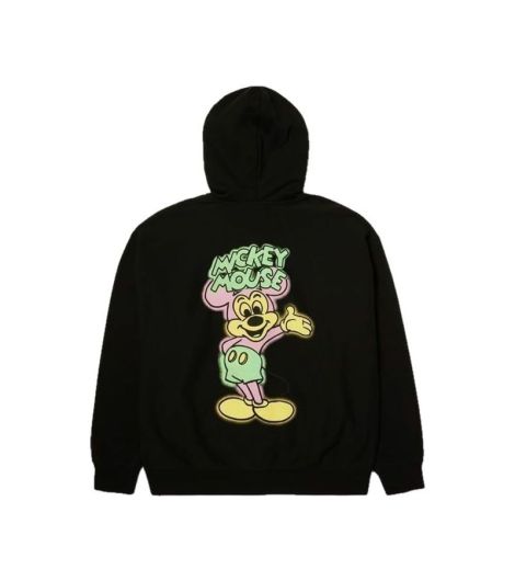 HUF MICKEY SPRAY FULL-ZIP MEN'S HOODIE