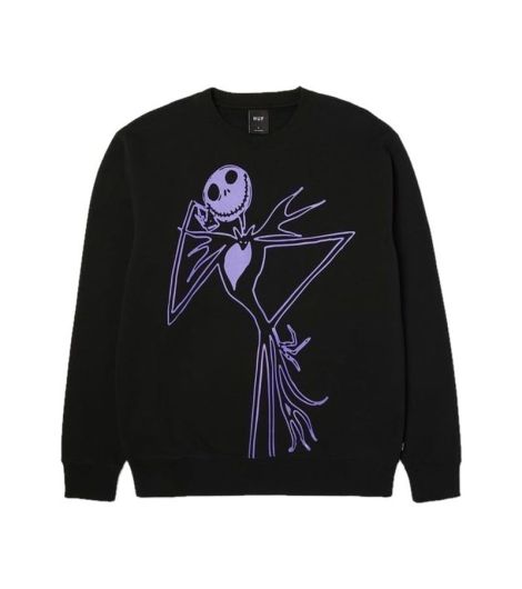 HUF JACK SKELLINGTON CREWNECK MEN'S SWEATSHIRT